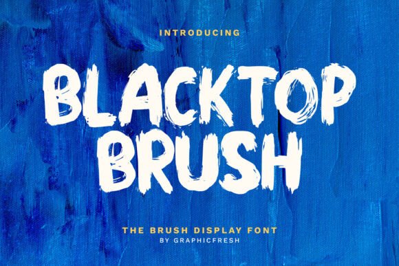 Blacktop: A Display Font with Urban Confidence