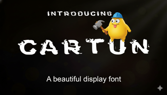 Cartun: A Playful Display Font for Digital Branding