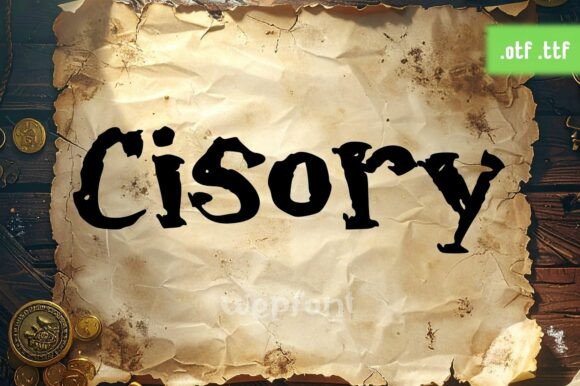 Cisory: A Display Typeface for Story-Driven Moments