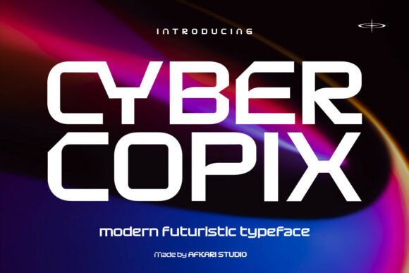 Cyber Copix: A Futuristic Display Font That Delivers Visual Punch