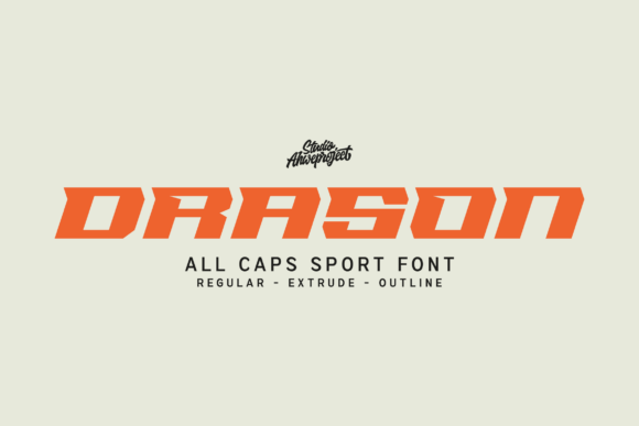 Drason: A Bold Display Font That Makes Your Brand Instantly Memorable