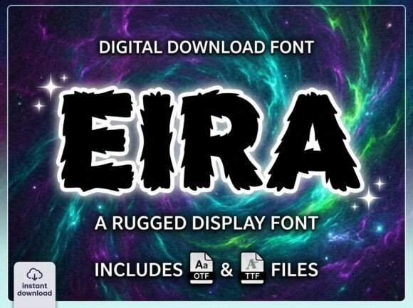 Eira: A Display Typeface with Mythic Gravitas