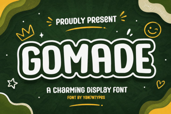 Gomade: A Friendly Display Font That Makes Your Brand Feel Inviting