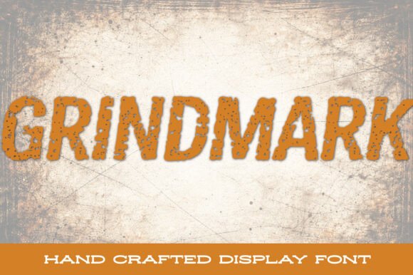 Grindmark: A Bold Display Font for Digital Impact