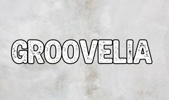 Groovelia: A Bold Display Font That Makes Your Campaign Pop