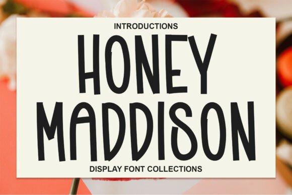 Honey Maddison: A Bold Display Font for Modern Web Design