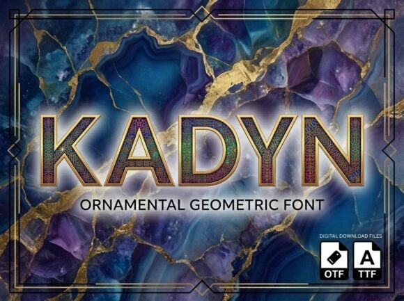 Kadyn: A Standout Display Font for Small Business Branding