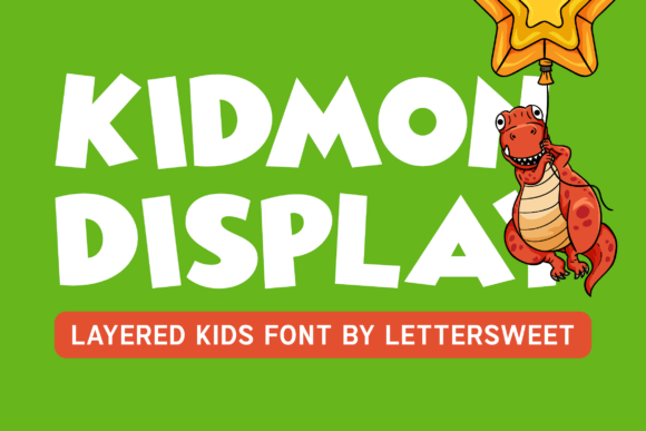 Kidmon: A Playful Display Font That Makes Your Brand Feel Friendly