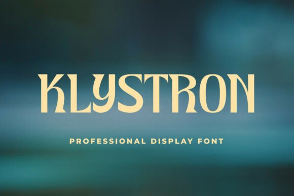 Klystron: A Display Font That Makes Your Brand Feel Timelessly Polished
