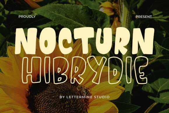 Nocturn Hibrydie: A Display Font That Grabs Attention—Fast