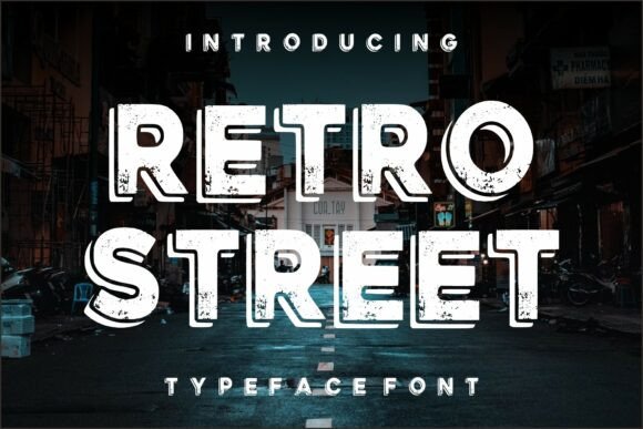 Retro Street: A Bold Display Font for Digital Branding